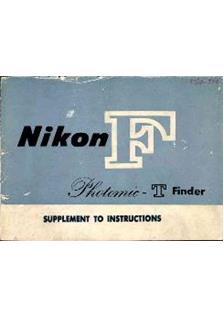 Nikon MF manual. Camera Instructions.